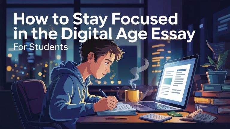 How To Stay Focused In The Digital Age Essay