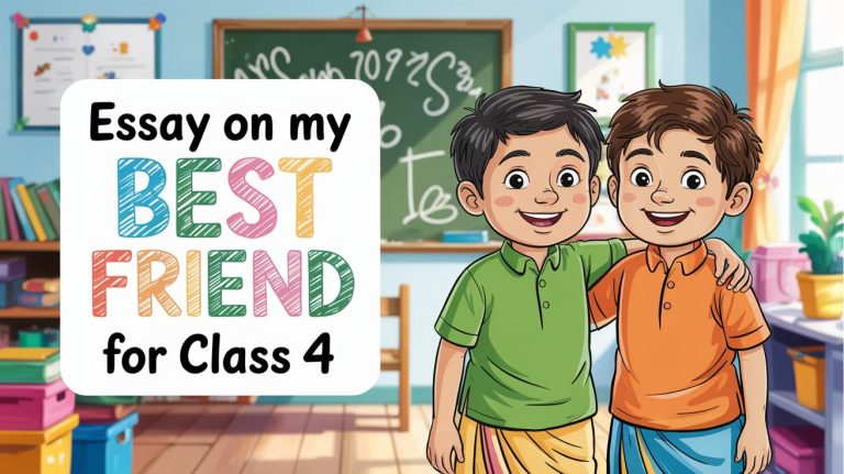 Essay On My Best Friend For Class 4