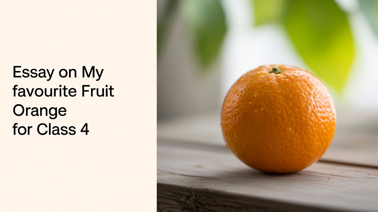 Essay On My Favourite Fruit Orange For Class 4