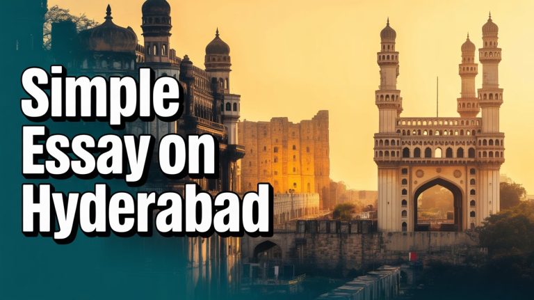 Simple Essay on Hyderabad