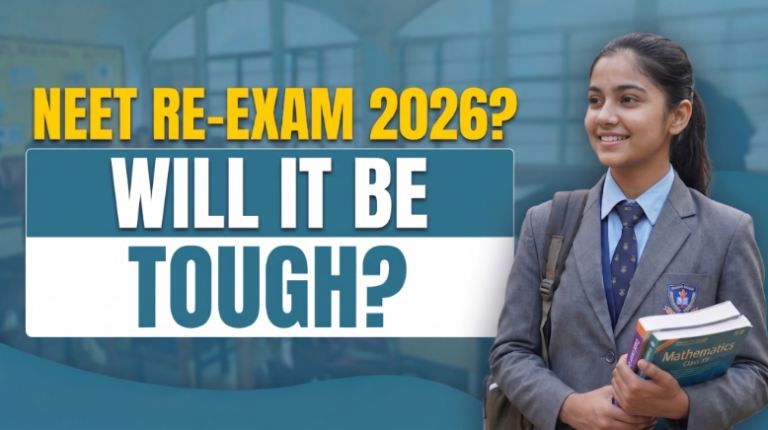 Will NEET Re-Exam 2026 Be Tough? Difficulty Level, Expectations & Preparation Tips